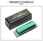 Easttop Pr020 10holes Diatonic Harmonica C Blue Harp Harmonica Gift New Us Stock