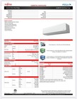 New Fujitsu Asuh24lpas Minisplit Indoor Wall Unit  Ac   Heat 