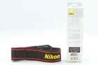  unused  Nikon Camera Neck Strap For Professional Red Black From Japan