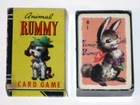 Vintage 1940s Whitman Animal Rummy Peter Pan Card Game No  4120 In Original Box 