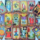 3 x5  Borderless Vintage Plastic Waterproof Tarot Deck Tarot Guidebook Gift Box