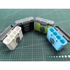 Multicolor Tactical Battery Storage Box Holder For 18650 21700 Battery Organizer