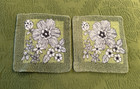 Vintage Wamsutta Flower Power Bathroom Towels
