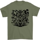 Tribal Triathlon Swimming Running Cycling Mens T-shirt 100  Cotton