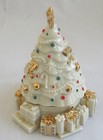 Lenox China Porcelain Jewels Collection Christmas Tree Music Box