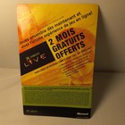 Microsoft Xbox Live 2 Month Free Trial Scratch-off Subscription Code Card