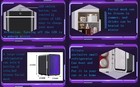 Mini Fridge  6 Cans Small Refrigerator With Dimmable Led Light   Mirror Door    