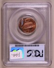 1999 Lincoln Cent Error Double Struck 65  Off Center Pcgs Ms65rd   rare Error  