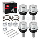 4sets Front Upper Lower Ball Joints For Yamaha Grizzly Yfm350 Yfm400 Yfm450 4x4