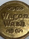 Rare Wagon Wash Car Wash Token Defunct  qb1