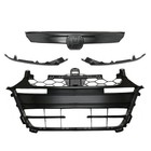 Fog Lights Bezel Black Gloss Grille Mesh Molding 18pc For Accord Sport 2018-2020