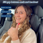 Car Seat Neck Pillow For Driving  Car Headrest Pillow Neck Support Cushion For N