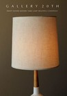 Dreamy  Vtg Danish Modern Table Lamp  50 s Mid Century Hans Wegner Designer 60 s