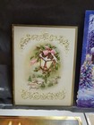 Vintage Christmas Cards  8   fronts Only Various Foiled  Embossed  Mcm Scrapbook