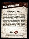 2018 Topps Walking Dead Season 8 Part 1 Character Card  c-4 Maggie Rhee Greene