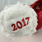 Dan Dee Snowflake Teddy 19  White Bear 2017 Christmas Dress With Bow