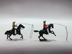 Rare Vintage Britains Rodeo Britain Lead Western Toy Set  2043 Incomplete As-is