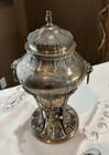 Tuttle Silversmiths 7 Piece Sterling Silver Coffee tea Set Hand Chased 1929-33