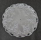 3pc Arthur Court Grape 12  Square Tray 14  Chip   Dip Tray   12  Round