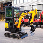 Mini Excavator 13 5hp Epa Engine Micro Crawler Excavator Small Digger Usa Stock