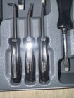  brand New  Snap On Tools 10pc Screwdriver Pocket Pry Bar Set  black Handle 