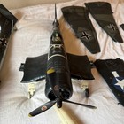 Lot Of Two 21st Century Toys Fighter Planes As Is Vintage  F4u-1a Junkers Ju 87