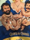 Cheech And Chong Signed Show Poster Autographed Jsa coa