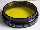 Vintage Leica Leitz Wetzlar Yellow Filter No 2  A36 1 In Case Screw-on Mount