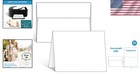 5 x7  Folded Cardstock   Envelopes - 100 Pack For Elegant Invitations
