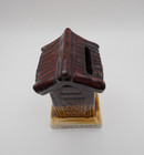 Tennessee Hillbilly Outhouse Ceramic Coin Piggy Bank