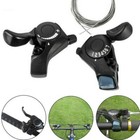 1pair 3x7 21 Speed Mtb Mountain Road Bicycle Shifter Bike Thumb Gear Shift Set