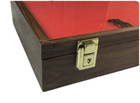 Walnut Wood Display Case 9 X 12 X 3 For Arrowheads Knifes Collectibles   More  