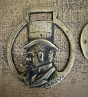 Brass Bridle Medallions Cabby Horseshoes Charles And Diana
