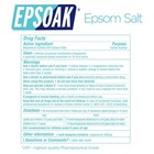 Epsoak Epsom Salt 19 Lb  Magnesium Sulfate Usp Resealable Epsom Salt Bulk