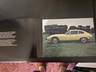 Original 1973 Jaguar V-12 Deluxe Sales Brochure Catalog Convertible 2 2