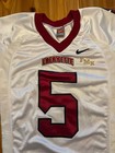 Lafayette College Leopards Game Used   Game Worn Nike Ncaa Football Jersey
