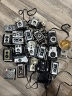 Lot Of 25 Vintage Cameras As Is Untesed Brownie  Kodak  Ansco