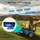 36v 100ah Lithium Golf Cart Battery With 25a Charger Golf Cart Trolling Motor Rv