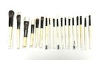 New Bobbi Brown 18-piece Makeup Brush Set   Leather Case  715 Value Powder Blush