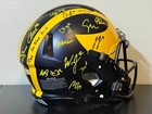 2023 Michigan Wolverines Team Signed Full Size Authentic Speed Helmet Auto Bas