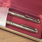 Sheaffer Grape Vine White Dot 12k Gf Rolled Gold Plated Casing Pen Pencil Set