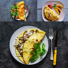 8  Omelette Ring For Griddle 2 Packs Non-stick Stainless Steel Omelette Ring Pan