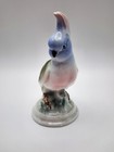 Vtg 1906-1935 Carl  Scheidig Germany Porcelain Cocato Parrot Figurine 