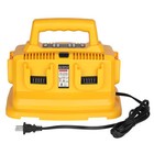 6-port Charger Station For Dewalt 20v Max 60v Flexvolt Dcb200 Dcb203 Dcb204