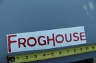 Froghouse Surf Shop Newport Beach Red Tk Og V64d Vintage Surfing Sticker Decal