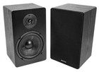 Pair Rockville Rockshelf 68b Black 6 5  Home Bookshelf Speakers W 29  Stands