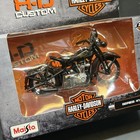 1 18 Harley Davidson Series 41 Hd Customs Flat Black Vintage