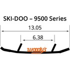 Woodys 8  Carbide Runners For Ski-doo Wsd-9500