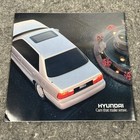 1990 Hyundai Sonata Sales Brochure