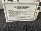 Ertl Us Mail 1918 Ford Runabout Delivery Truck Toy Diecast Coin Bank New Ms9
